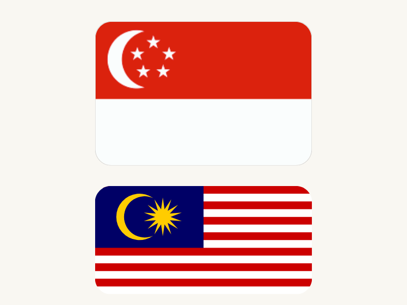Singapore and  Malaysia eSIM