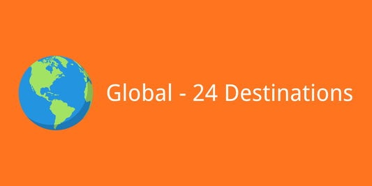 Global A - 24 destinations
