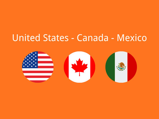 États-Unis, Canada, Mexique